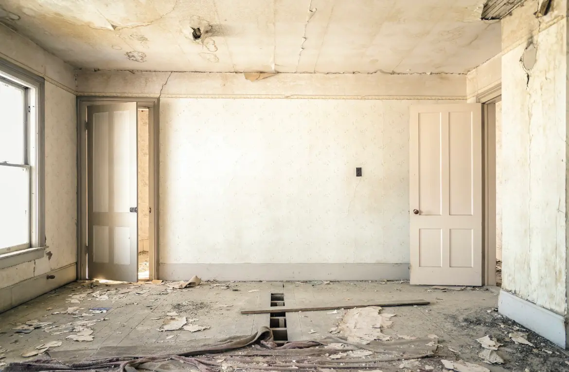 Waste disposal crew managing a cleanout project in West Amwell